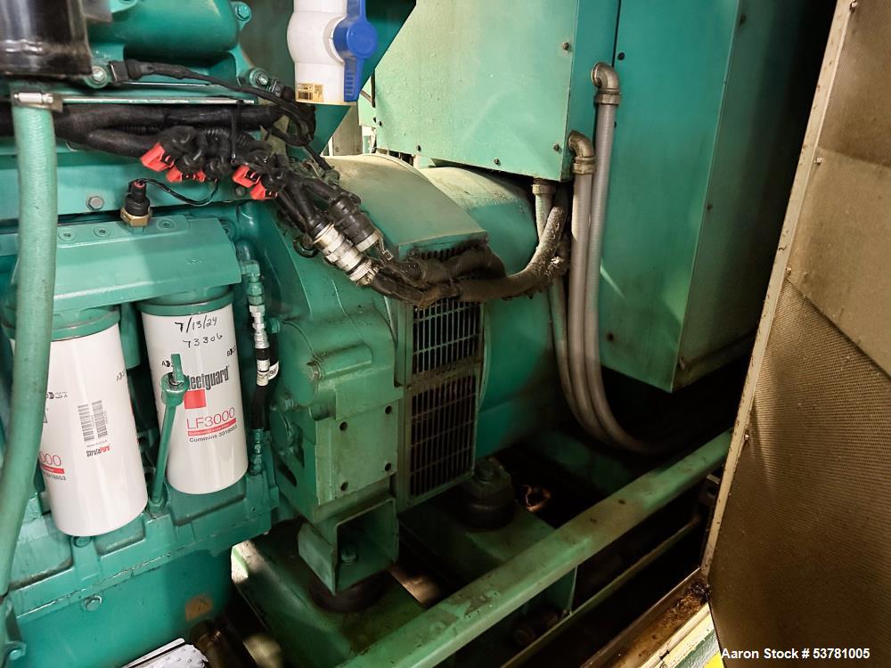 1.1 Megawatt Cummins Generator Set – Natural Gas, Stamford AVK, Complete Package